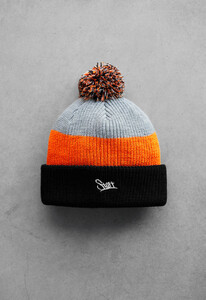 Фото - Мужская шапка с помпоном Staff mix logo pompon - Men box