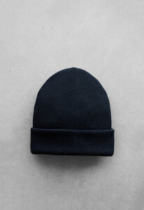 Фото - Классическая мужская шапка Staff 14 navy - Men box