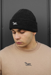 Фото - Шапка в цвете графит Staff 12 logo graphite - Men box