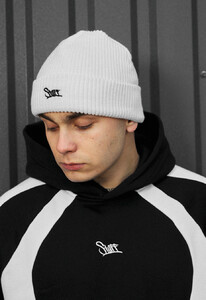 Фото - Чоловіча шапка білого кольору Staff 12 logo white - Men box