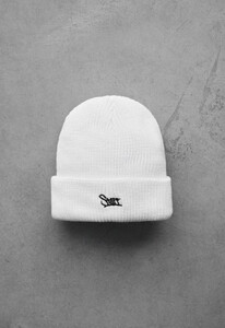 Фото - Чоловіча шапка білого кольору Staff 12 logo white - Men box