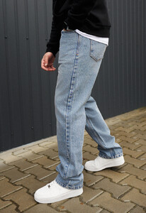 Фото - Светло-синие мужские джинсы Staff 035 light blue - Men box