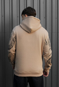 Фото - Зимнее худи с принтом дракона Staff drago fleece - Men box