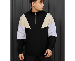 Фото - Утепленная мужская олимпийка Staff YK mix 1 zip fleece - Men box