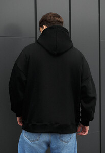Фото - Зимнее оверсайз худи Staff the light oversize fleece - Men box