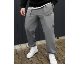 Фото - Однотонні чоловічі штани чінос Staff rit light gray - Men box