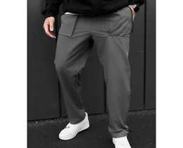 Фото - Однотонні чоловічі штани чінос Staff rit gray - Men box