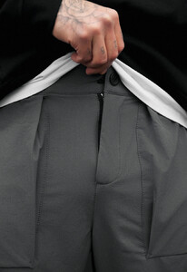 Фото - Однотонні чоловічі штани чінос Staff rit gray - Men box