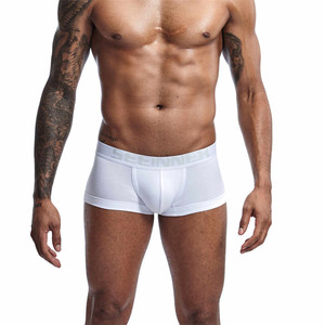 Фото - Комфортные мужские боксеры Seeinner белоснежные - Men box