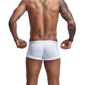 Фото - Комфортные мужские боксеры Seeinner белоснежные - Men box