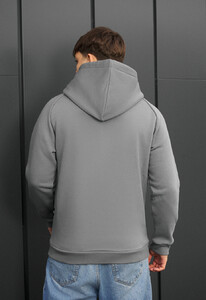 Фото - Универсальное зимнее худи Staff gray logo fleece - Men box