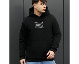 Фото - Молодіжне худі чорного кольору Staff мрія fleece - Men box