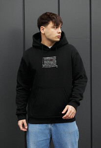 Фото - Молодіжне худі чорного кольору Staff мрія fleece - Men box