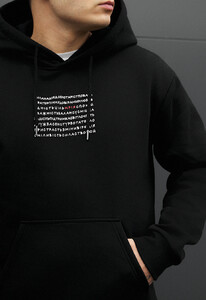 Фото - Молодіжне худі чорного кольору Staff мрія fleece - Men box