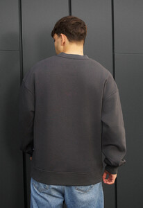 Фото - Теплый оверсайз свитшот Staff busy cat oversize fleece - Men box