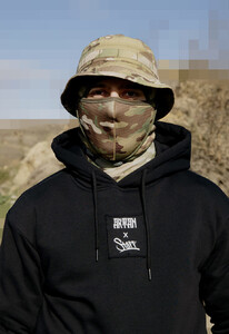 Фото - Патріотичне чоловіче худі Staff x ГУР Артан Zmiinyi black fleece - Men box