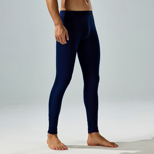 Фото - Мужские кальсоны хлопковые Seobean темно-синего цвета - Men box