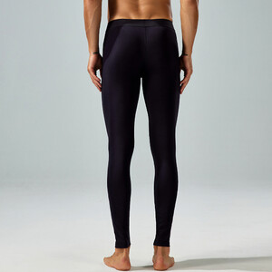 Фото - Мужские кальсоны из хлопка Seobean черного цвета - Men box