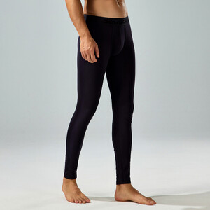 Фото - Мужские кальсоны из хлопка Seobean черного цвета - Men box