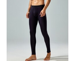 Фото - Мужские кальсоны из хлопка Seobean черного цвета - Men box