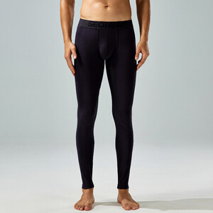 Фото - Мужские кальсоны из хлопка Seobean черного цвета - Men box