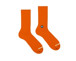 Фото - Однотонные носки унисекс Carrot Sammy Icon оранжевые - Men box