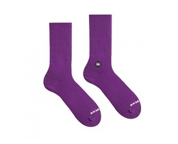 Фото - Классические носки из хлопка Plum Sammy Icon фиолетовые - Men box