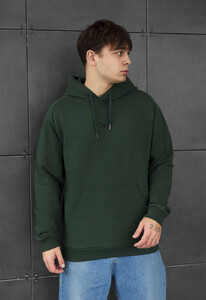 Фото - Оверсайз худі Staff re dark green logo oversize - Men box