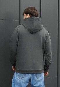 Фото - Оверсайз худі Staff re dark gray logo oversize - Men box
