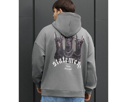 Фото - Молодіжне оверсайз худі Staff statement oversize - Men box