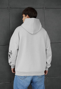 Фото - Молодежное оверсайз худи Staff logo & butterfly oversize - Men box