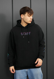 Фото - Молодежное оверсайз худи Staff logo reflective oversize - Men box