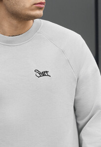 Фото - Свитшот светло-серого цвета с логотипом Staff light gray logo - Men box