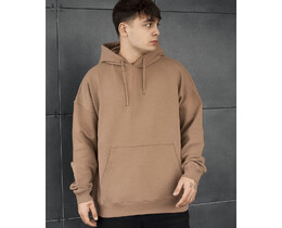 Фото - Молодіжне оверсайз худі Staff brown oversize - Men box