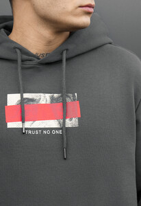 Фото - Молодежное оверсайз худи Staff trust no more oversize - Men box