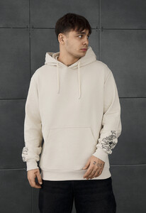 Фото - Молодежное оверсайз худи Staff snake & flowers oversize - Men box