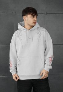Фото - Молодіжне оверсайз худі Staff logo & snake oversize - Men box