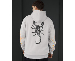 Фото - Молодежное оверсайз худи Staff scorpion oversize - Men box