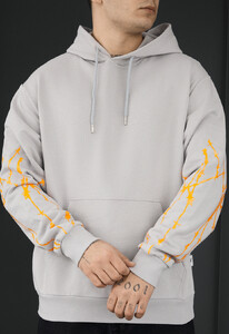 Фото - Молодежное оверсайз худи Staff scorpion oversize - Men box