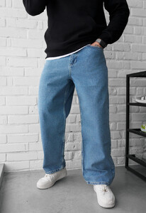 Фото - Повседневные джинсы для парней Staff 23 blue baggy - Men box