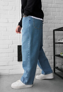 Фото - Повседневные джинсы для парней Staff 23 blue baggy - Men box