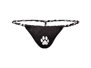 Фото - Мужские стринги Ciokicx Jungle Paw чёрные с канатным поясом - Men box