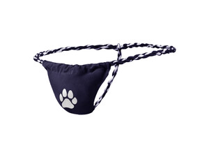 Фото - Мужские стринги Ciokicx Jungle Paw тёмно-синие с канатным поясом - Men box