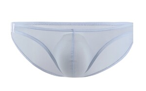 Фото - Чоловічі сексуальні сліпи CIOKICX світло-блакитні з ефектом легкої прозорості - Men box