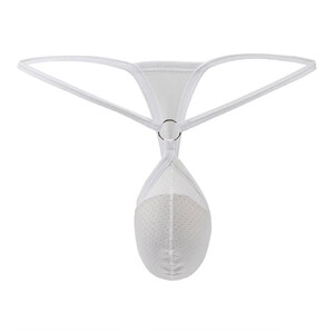 Фото - Труси стрінги чоловічі від бренду Ciokicx у білому кольорі - Men box