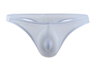 Фото - Чоловічі стрінги CIOKICX світло-блакитні з низькою посадкою - Men box