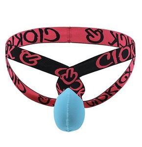 Фото - Чоловічі еротичні труси з відкритими сідницями Ciokicx блакитного кольору - Men box