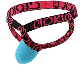 Фото - Чоловічі еротичні труси з відкритими сідницями Ciokicx блакитного кольору - Men box