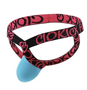 Фото - Чоловічі еротичні труси з відкритими сідницями Ciokicx блакитного кольору - Men box