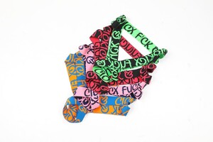 Фото - Відкриті чоловічі джоки Ciokicx салатові з чорними написами - Men box